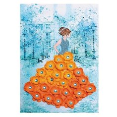 Волшебная мастерская Набор для творчества открытка «Незнакомка»