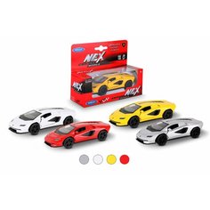 Машинка LAMBORGINI COUNTACH LPI 800-4 / модель машины 1:38 с пружинным механизмом / цвет в ассортименте Welly