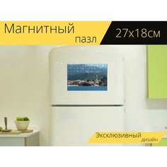 Магнитный пазл "Будва, черногория, балканский" на холодильник 27 x 18 см. Lots Prints