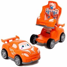 Робот инерционный «Машинка», трансформируется, цвета микс Россия