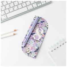 Ручка в открытке «С 8 марта», шариковая, синяя паста,1,0 мм Art Fox