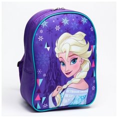Рюкзак детский, Холодное сердце, 21 x 9 x 26 см, отдел на молнии Disney