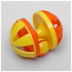 Игрушка-головоломка с шариком-погремушкой, 9 х 6,5 см, микс цветов Пижон