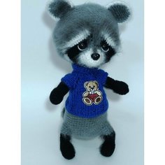Игрушка мягкая "Енот". Ручная работа. без бренда