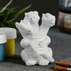 Заготовка для декорирования Хорошие сувениры - Змей Горыныч, фигура для раскраски, 8х5х5 см, 2 шт.