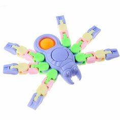 Развивающая игрушка «Паук», цвета микс