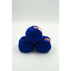 Пряжа из Троицка, Кроха, цвет:26 - василек, 20% мериносовая шерсть, 80% акрил, длина: 135 м, 50 г. Х 3 шт. Троицкая камвольная фабрика