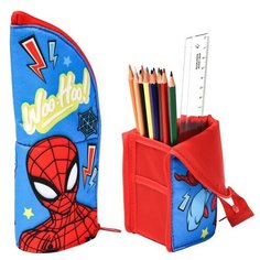 Пенал тубус-подставка "Woo-Hoo", 8,5х21 см, Человек-паук Marvel