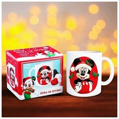 Набор для декора кружки полимерной глиной "Новый год!", Микки Маус Disney