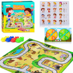 Настольная игра 039 "Поход в зоопарк" в коробке Oubaoloon