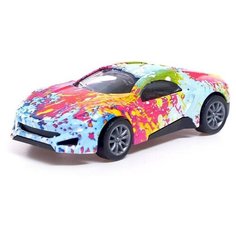 Машина металлическая «Граффити», инерция, микс Noname