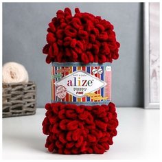 Пряжа "Puffy fine" 100% микрополиэстер 14,5м/100г (107), 1шт Alize