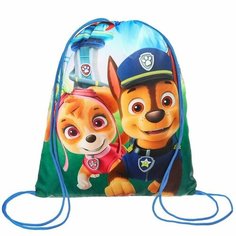 Мешок для обуви с карманом, 35х42 см, Щенячий патруль PAW Patrol