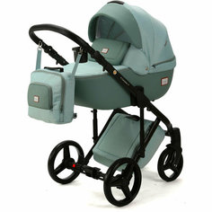 Коляска 2 в 1 Adamex Luciano PS-25 бирюзовый