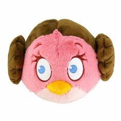 Мягкая игрушка Злая птичка Принцесса Лейя (Angry Birds Star Wars - Princess Leia), 20 см