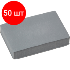 Комплект 50 штук, Ластик-клячка KOH-I-NOOR EXTRA SOFT 6427, серый, пластик. футляр