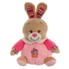 Мягкая игрушка «Зайка», 18 см, цвет розовый Noname