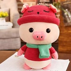 Мягкая игрушка "Хрюшка", 35 см, розовый Gramaden