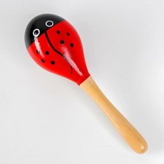 Фабрика Фантазий Деревянная игрушка «Маракас», в ассорт, 19 см, микс