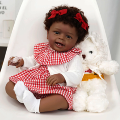 Кукла Реборн девочка Николь (мягконабивная) 50см NPK Doll