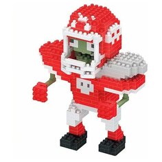 Конструктор растения против зомби, 470 мини блоков, 3д Зомби-футболист Нет бренда