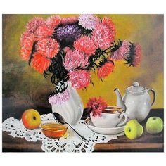 Алмазная мозаика 3D 40*50 см натюрморт 3 Нет бренда