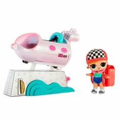 Кукла L.O.L. Surprise! Furniture Playset Ride On Plane and Sk8er Grrrl 580218EUC LOL