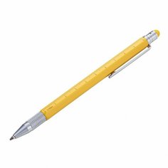 Ручка шариковая многофункциональная "CONSTRUCTION SLIM" #PIP28/YE Troika 146 х 9 х 11 мм