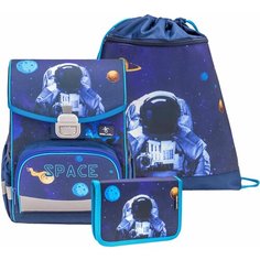 Школьный ранец BelMil Click "SPACEMAN" с наполнением, серия 405-45-06-SET