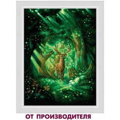 Набор для вышивания крестом Дух леса Риолис арт.2116 25х25 см