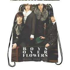 Сумка-мешок для обуви Мальчики краше цветов, Boys Over Flowers №2 Migom