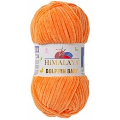 Пряжа Himalaya Dolphin baby абрикос (80316), 100%полиэстер, 120м, 100г, 1шт