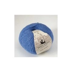 Пряжа "Yak soft" 30% пух яка, 44%мер. шерсть, 22%нейлон, 4%спандекс 700м/50г (19 синий) 1моток Vento Ditalia
