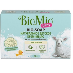 BioMio Детское крем-мыло с маслом ши, 90 г, 3 шт.