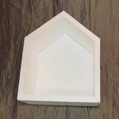Пенобокс "Домик" из пенопласта 250*200 Dh Figure