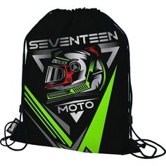 Мешок для обуви SKJB-UT8-883 Seventeen, Мото шлем, размер 43 х 34 х 1 см, для мальчиков.