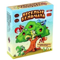 Настольная бродилка игра на скорость "Весёлые бельчата" ЛАС ИГРАС
