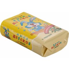 Туалетное мыло Детское с экстрактом череды, 90 г Нет бренда