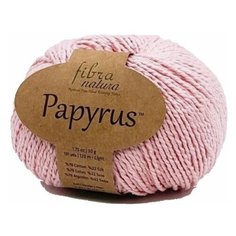 Пряжа Fibra Natura Papyrus Фибра Натура Папирус, 77% хлопок, 23% шелк, 50 г, 120 м, 1 моток.