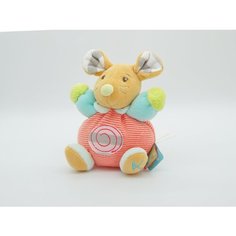 Мягкая игрушка Kaloo, Мышка полосатая , 9 см ( 9629587 )