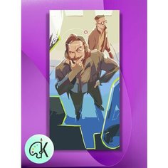 Картина по номерам на холсте Disco Elysium, 40 х 50 см КУЛЬТУРА ЦВЕТА