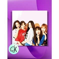 Картина по номерам на холсте Red Velvet, 40 х 40 см КУЛЬТУРА ЦВЕТА