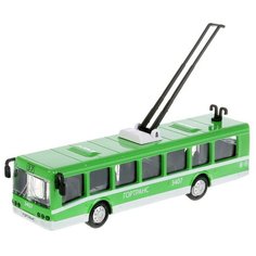 Троллейбус металлический Технопарк 165см зеленый SB-18-10-GN-WB