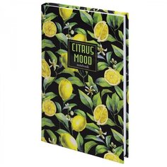 Блокнот 96л, А5 Staff "Lemons", клетка, твердая обложка, 4шт. (114434)