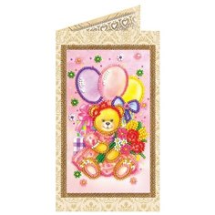 Набор для вышивания бисером абрис АРТ AO-126 Праздник детства 8,4х14см Abris ART