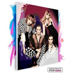 Картина по номерам на холсте Maneskin, 80 х 90 см Красиво Красим
