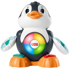 Развивающая игрушка Fisher-Price Linkimals Веселый пингвин, HCJ49, черный/белый
