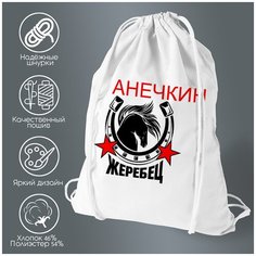 Сумка для обуви CoolPodarok Жеребец Анечкин