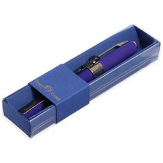 Ручка шариковая, 0.5 мм, Bruno Visconti MONACO, стержень синий, корпус сине-фиолетовый, в футляре