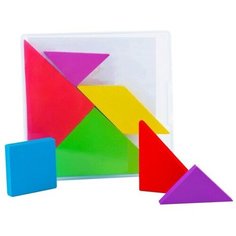 Головоломка «Танграм», в пластиковой коробочке